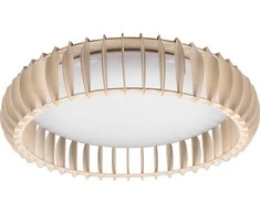Trio Reality Monte LED lubinis šviestuvas, 60 cm, 4400 lm, medžio spalvos