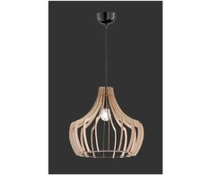 Lubinis šviestuvas Trio Wood -riippuvalaisin, E27, 44 cm, ruskea