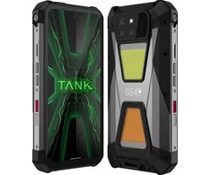 Išmanusis telefonas Unihertz Unihertz Tank 3S, 5G, 256/12 GB, spalva: juoda/pilka