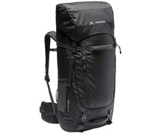 Vaude Astrum EVO 60 + 10 rinkka, musta