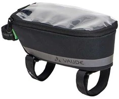 Vaude Top Tube Phone Bag, pyörän laukku puhelimelle ja tarvikkeille, musta