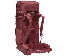 Vaude Wo Astrum 55 + 10 -rinkka, Dark Cherry