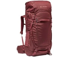 Vaude Wo Astrum 55 + 10 -rinkka, Dark Cherry