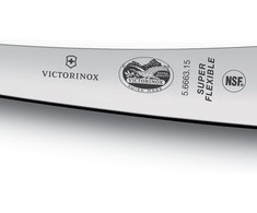 Virtuvinis filiavimo peilis Victorinox Fibrox, 15 cm, 5.6663.15