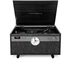 Patefonas Victrola Century VTA-830SB-BLK-INT, juodas