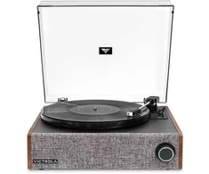 Victrola Eastwood LP patefono grotuvas, riešutmedis