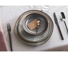 Villeroy &amp; Boch Lave rusvai gelsvas -ruokalautanen, 28 cm