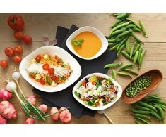 Villeroy &amp; Boch Vapiano trio bowl -kulhosetti, 6-osainen, valkoinen