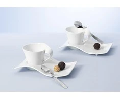 Villeroy &amp; Boch Puodelis Villeroy&amp;Boch NewWave, porcelianas, 250 ml, D 9,5 cm, H 18,5 cm, vnt