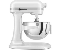 Virtuvinis kombainas Kitchenaid 5KSM55SXXEWH Küchenmaschine 5,2 L HEAVY DUTY (Schüsselheber) Weiß