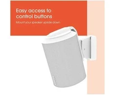 Laikiklis Vogels Wall mount | Speaker Wall Mount for Sonos Era 100 | Tilt, rotate | Maximum weight (capacity) 7kg | Baltas