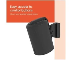 Laikiklis Vogels Wall mount | Speaker Wall Mount for Sonos Era 100 | Tilt, rotate | Maximum weight (capacity) 7kg | Juodas