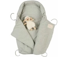 Voksi Wool Wrap villalämpöpussi, Misty Žalias