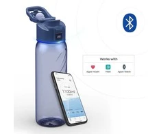 Gertuvė WaterH BOOST Lite Chug Lid išmanusis geriamasis buteliukas, 946 ml, mėlynas