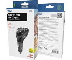 „Wave Bluetooth“ FM siųstuvas, juodas