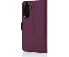 „Wave“ atverčiamas dėklas, „Samsung Galaxy A56 5G“, dūminio sangrijos spalvos