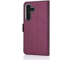 Dėklas Wave Book Case suojakotelo, Samsung Galaxy S25 FE 5G, smoky sangria