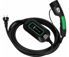 Wave EV sähköauton latauskaapeli, 3,7 kW, 8-16 A, 1-vaihe, Suko-Type2, 5 m