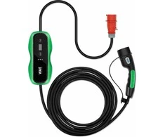 Wave EV sähköauton latauskaapeli, 11 kW, 3x16 A, 3-vaihe, CEE-Type2, 5 m