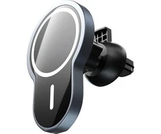 Wave magnetinis Qi įkrovimo stovas automobiliui, juodas