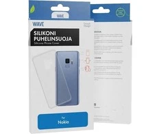 Dėklas Wave silikoninis dangtelis, Nokia X10 / X20, skaidrus