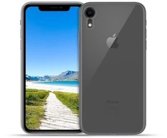 Wave silikoninis dėklas iPhone XR, skaidrus