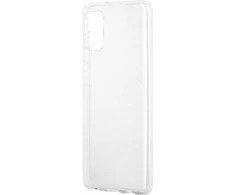 Wave silikoninis dėklas, Samsung Galaxy A41, skaidrus