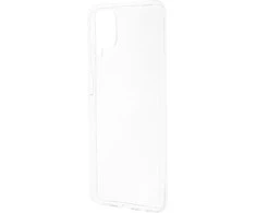 Wave silikoninis dėklas, Samsung Galaxy A12, skaidrus