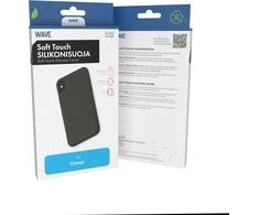 Dėklas Wave Soft Touch silikoninė apsauga, Honor 90, juoda