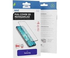 „Wave Full Cover 3D“ grūdintas stiklas, „Samsung Galaxy S20“, juodas