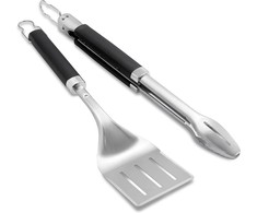 Weber 6763 nerūdijančio plieno priedai, mentelė ir žnyplės