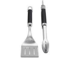 Weber 6763 nerūdijančio plieno priedai, mentelė ir žnyplės
