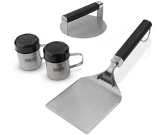 Weber plancha „smashed burger“ rinkinys, 3401364