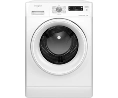 Whirlpool Skalbimo mašina | FFS 7469 W EE | Energy efficiency class A | Front loading | Skalbimo talpa 7kg | 1400 RPM | Gylis 57.5 cm | Plotis 59.5 cm | Ekranas | LED | Baltas