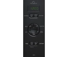 Mikrobangų krosnelė Whirlpool MCP 345 BL mikroaaltouuni, musta