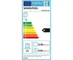 Orkaitė Whirlpool OMK38HU0B erillisuuni, musta