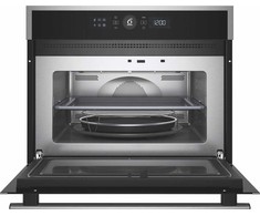 Whirlpool WMW47HMX yhdistelmäuuni, teräs