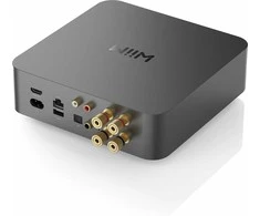 WiiM Amp Pro Dark Pilkas - Stereo Streaming Amplifier
