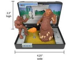 „Wilder Toys“ konsolės herojų „Mega Drive“ pakeisto žvėries diorama
