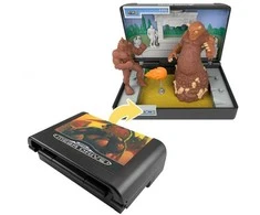 „Wilder Toys“ konsolės herojų „Mega Drive“ pakeisto žvėries diorama