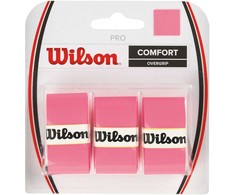 Wilson Pro Overgrip, rožinė, 3 vnt