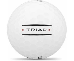 Wilson – 2025 m. Triad golfo kamuoliukai – balti – 12 pak