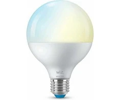 Signify WiZ Baltas Globe E27 Tunable 75W matt jednopak