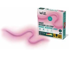 „Signify WiZ Baltas&amp;Color OutdoorStrip“ reguliuojama LED juosta, 5 m, vienetinė pakuotė