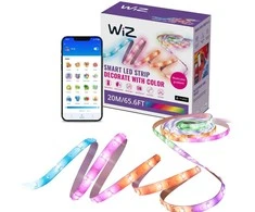 WiZ RGBIC LED strip-valonauha, 20 m