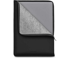 Woolnut Coated Folio -suojatasku 16 MacBook Pro, musta
