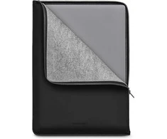Woolnut Coated Folio -suojatasku 16 MacBook Pro, musta