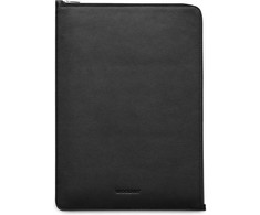 Woolnut Leather Folio -suojatasku 16 MacBook Pro, musta