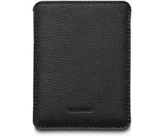 Woolnut Leather Sleeve for Passports -passitasku, musta