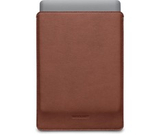 Dėklas WOOLNUT Leather Sleeve 13" Ruda